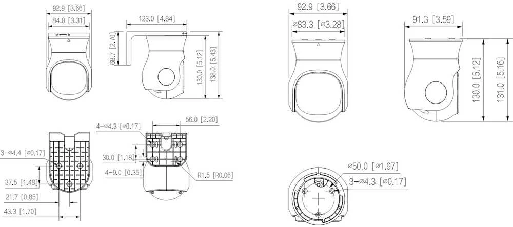 HDCVI kamera DAHUA HAC-PT1200A-IL-A-0280B-S6