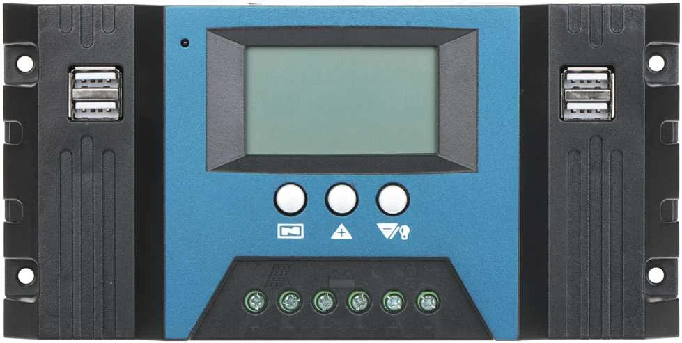 TST SAULES BATERIJŲ ĮKROVIMO REGULIATORIUS SCC-40A-PWM-LCD-S2
