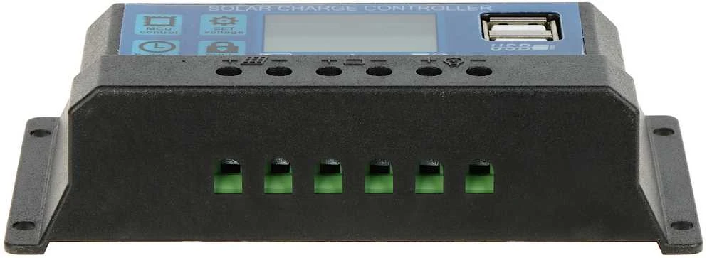 TST SAULES BATERIJŲ ĮKROVIMO REGULIATORIUS SCC-30A-PWM-LCD-S2