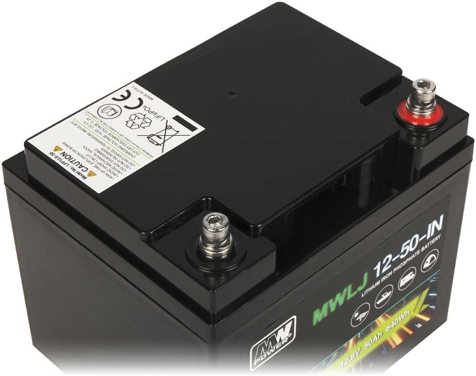 MWPower AKUMULIATORIUS 12.8V/50AH/LIFEPO4-MWLJ MW Power