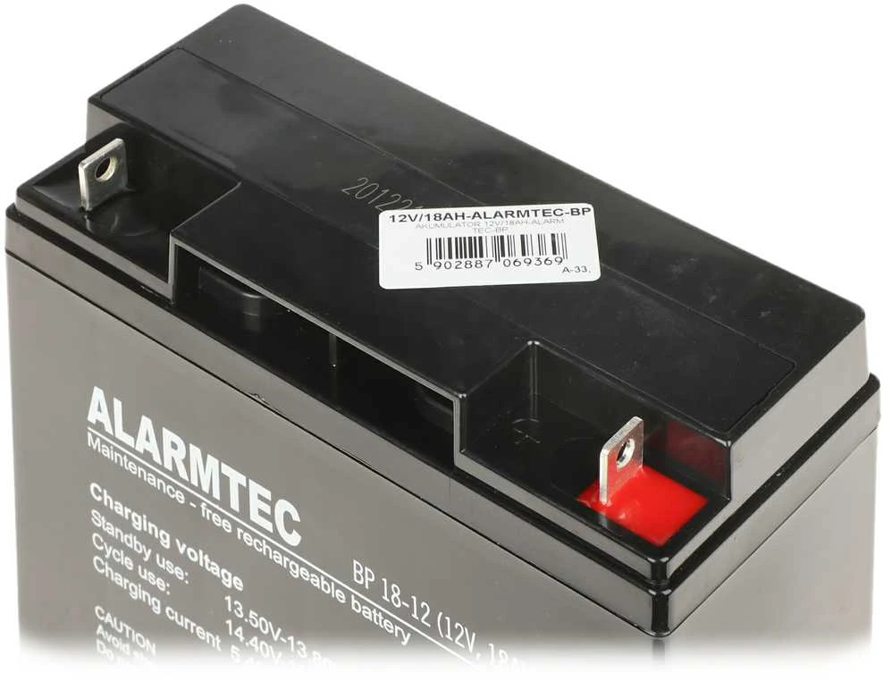 AKUMULIATORIUS 12V/18AH-ALARMTEC-BP ALARMTECH