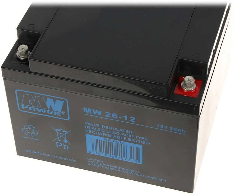 Mw Power AKUMULIATORIUS 12V/26AH-MW