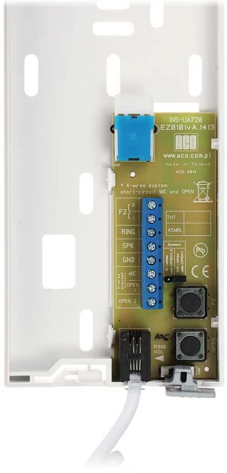 ACO INS-UA720M UNIFON - analoginis 2 atidarymo/funkcinis mygtukas.
