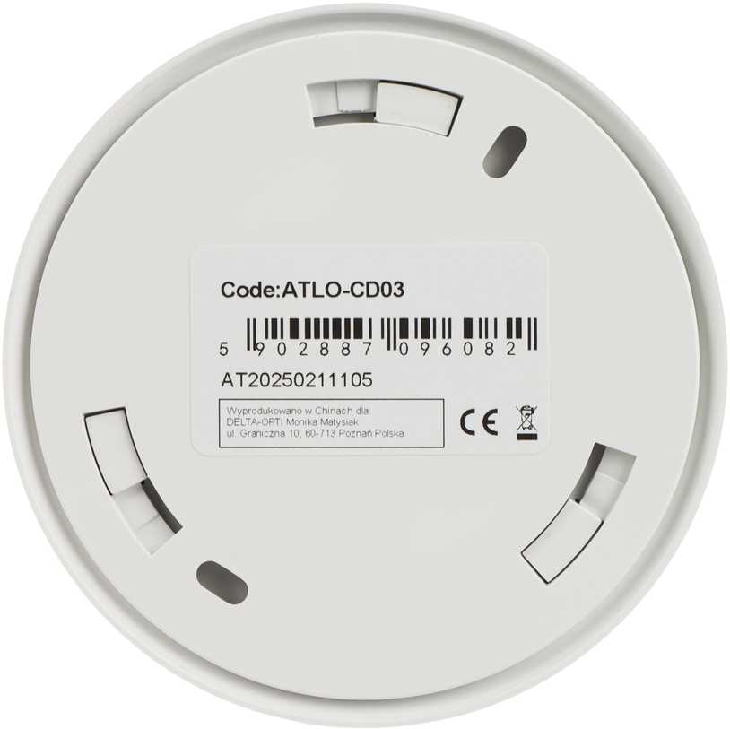 ANGLOS MONOKSIDO detektorius ATLO-CD03 ATLO