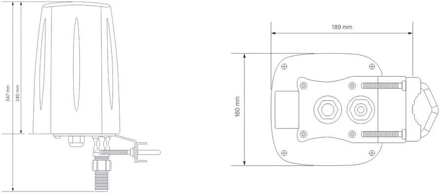 ANTENA PR1ICA70 COMBO Wi-Fi 5G GNSS Teltonika