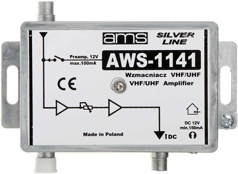 AMS ANTENOS STIPRINTUVAS AWS-1141 21dB