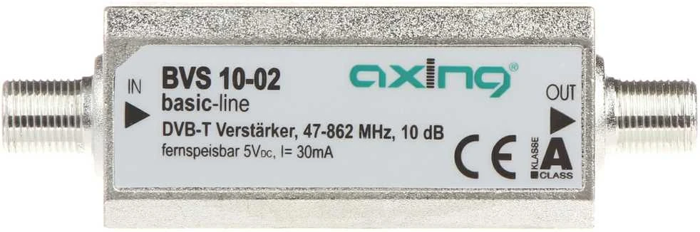 Axing BVS-10-02 10dB DVB-T STIPRINTUVAS