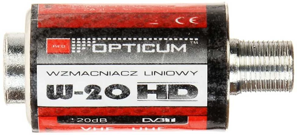77-190# Oem OPTICUM AX W-20 stiprintuvas 20dB 5V-12V