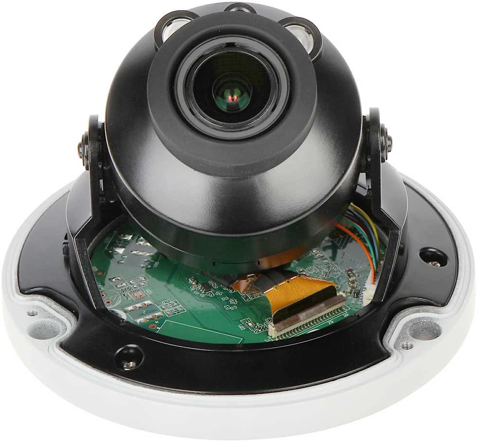 Dahua HD-CVI kupolinė kamera 5MP su IR iki 30m. 2.7~12mm 98°~34°, IP67, IK10, Lite serija