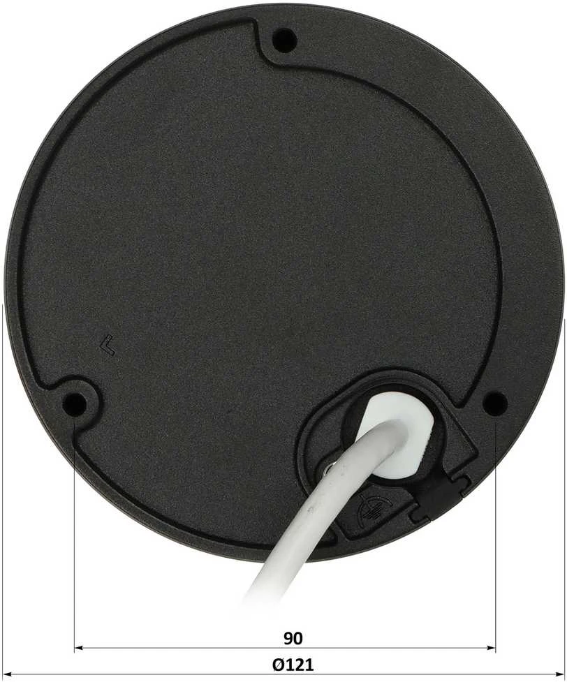 DS-2CD2183G2-LIS2U(2.8mm)(Juodas) Kamera IP kopułkowa 8Mpx Hikvision