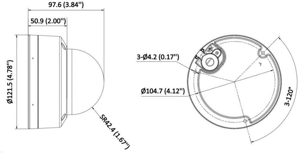 IP Camera HIKVISION 2.8mm EF PL