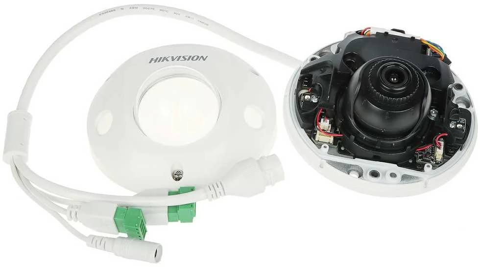 Hikvision | Mini Dome tinklo kamera | DS-2CD2543G2-IWS F2.8 | Kupolas | 4 MP | Fiksuoto židinio objektyvas, 2,8 mm/F1,6 | IP67 ir IK08 | H.264+ | „Micro SD“, maks. 512 GB