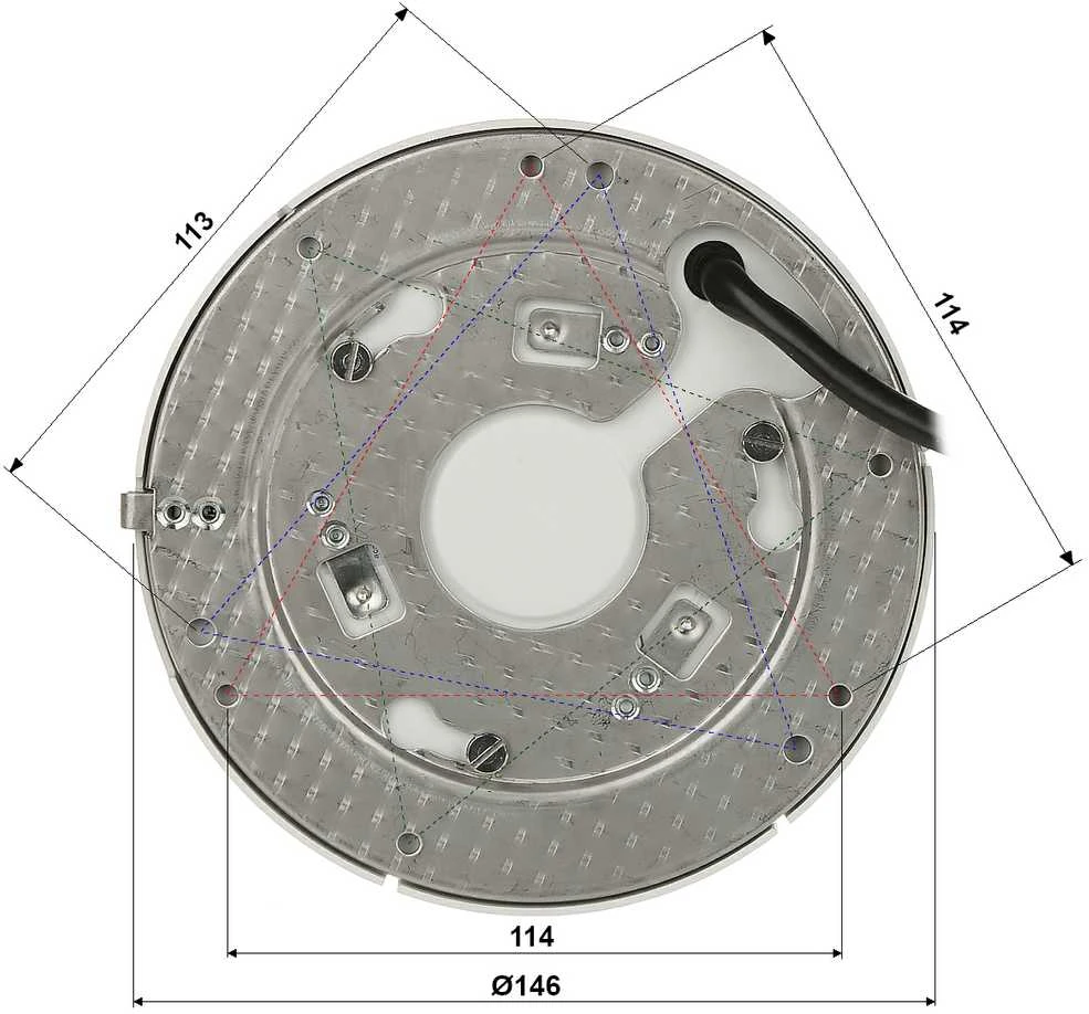 ANTIVANDALINĖ IP KAMERA IPC-EBW81242-AS-S2 - 12 Mpx 1,85 mm - Fish Eye DAHUA