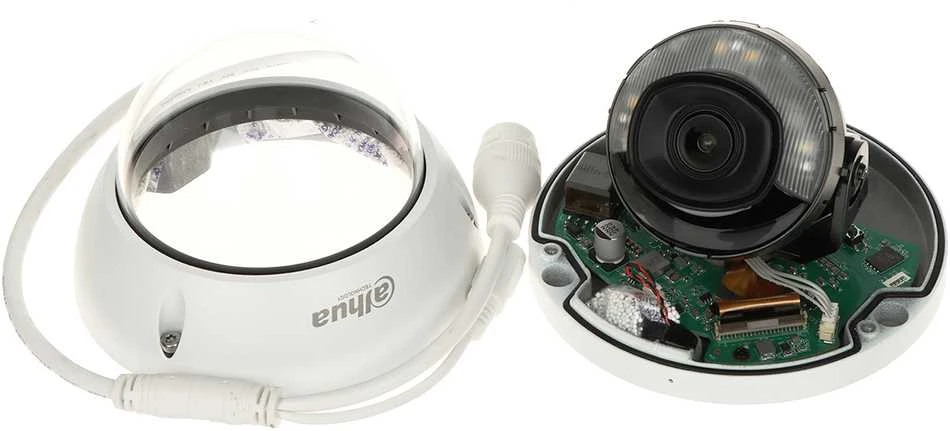 TST ANTIVANDALINĖ IP KAMERA IPC-HDBW2649E-S-IL-0280B WizSense Smart Dual Light - 6 Mpx 2.8 mm DAHUA