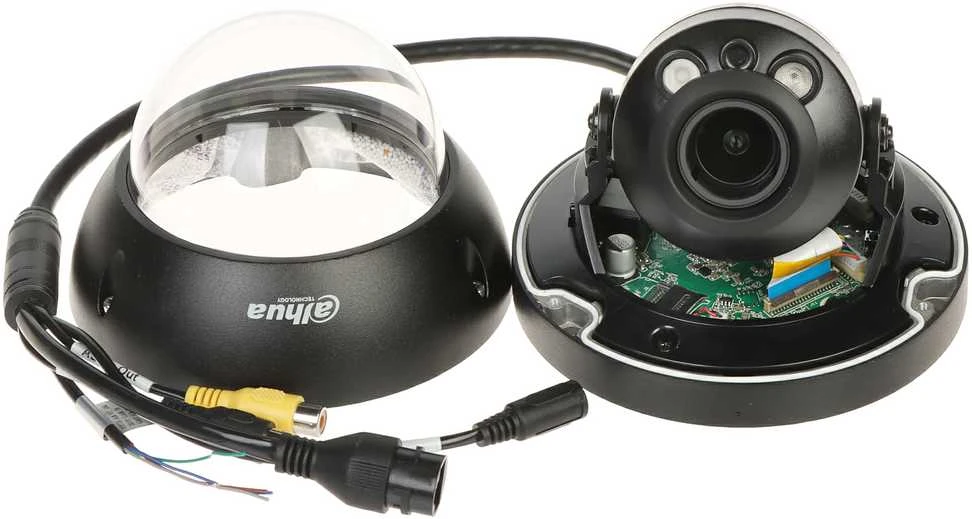 ANTIVANDALINĖ IP KAMERA IPC-HDBW2841R-ZAS-27135-Juodas - 8.3 Mpx 4K UHD 2.7 ... 13.5 mm - MOTOZOOM DAHUA