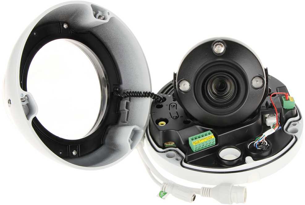 Dahua IP kam. AI 5M 2K Kupol. STARLIGHT IPC-HDBW5541E-ZE su LXIR iki 40 m, 5 MP (2592 x 1944) 1–20 kadrų per sekundę, 2,7 mm–13