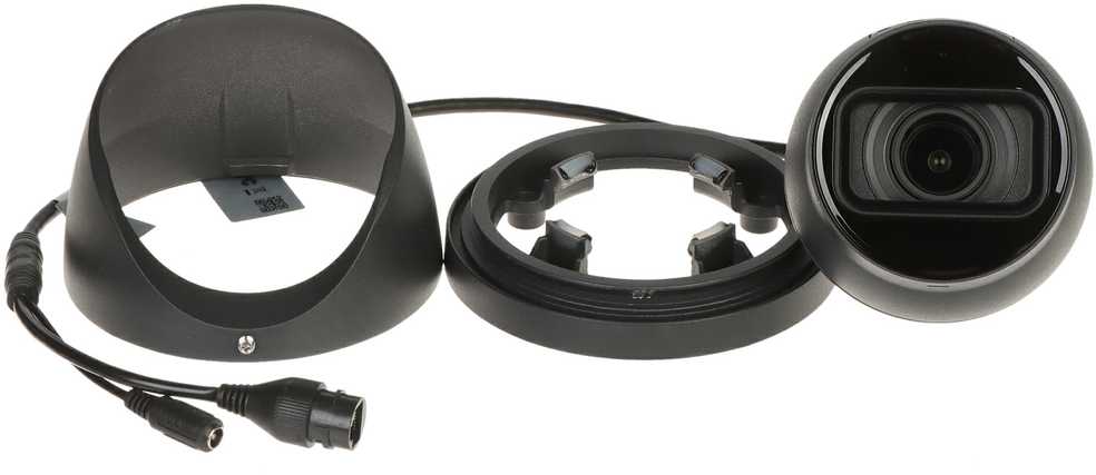 ANTIVANDALINĖ IP KAMERA IPC-HDW5442T-ZE-2712-S3-Juodas WizMind S - 4 Mpx 2.7 ... 12 mm - MOTOZOOM DAHUA