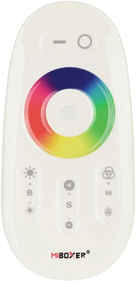 STEROWNIK OŚWIETLENIA LED Z PILOTEM FUT025 2.4 GHz, RGB 12 ... 24 V DC MiBOXER / Mi-Light