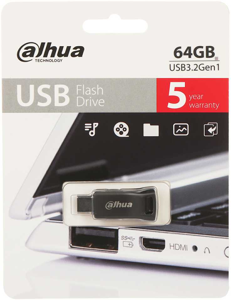 Pendrive 64GB DAHUA USB-P639-32-64GB