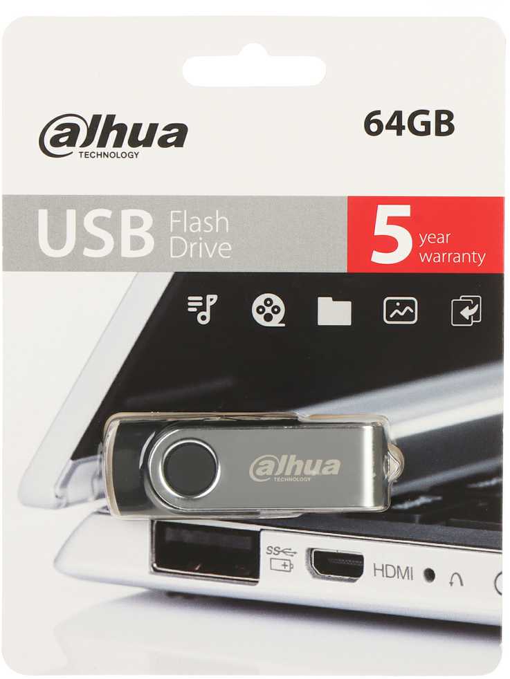 Dahua USB-U116-20-64GB USB 2.0 atmintis 64 GB