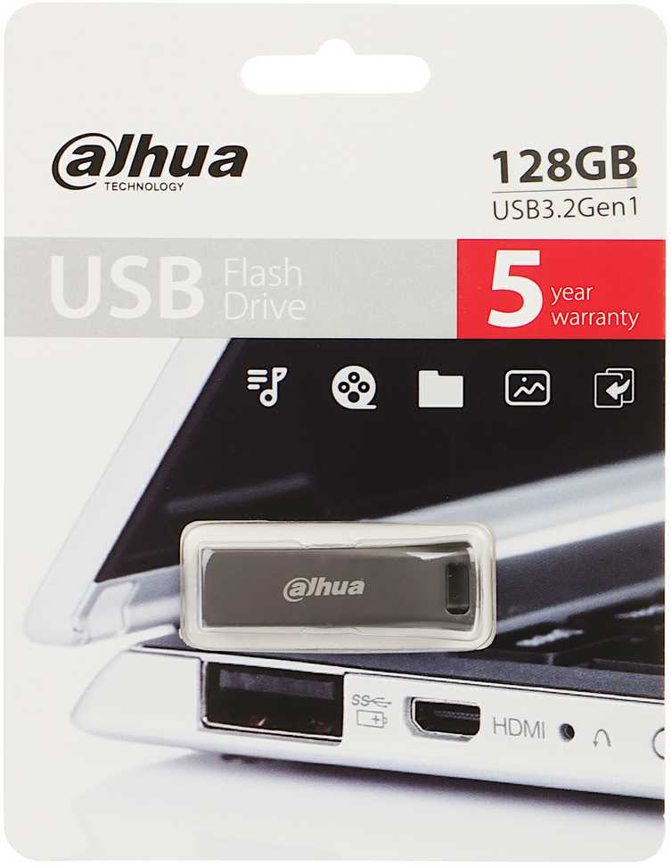 Dahua USB-U156-32-128GB USB 3.2 atmintinė 128 GB