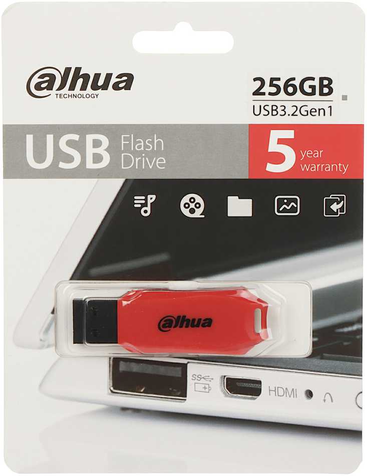 Dahua Technology USB ATMINTINĖ USB-U176-31-256G 256 GB USB 3.2 Gen 1 DAHUA
