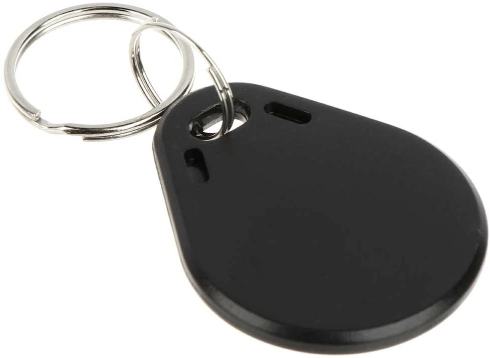 RFID atstuminis pakabukas ATLO-507/B, 13.56 MHz, juodas