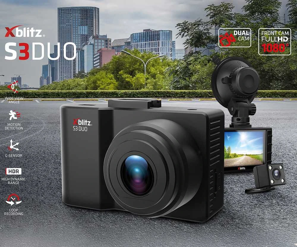 Xblitz S3 DUO video recorder