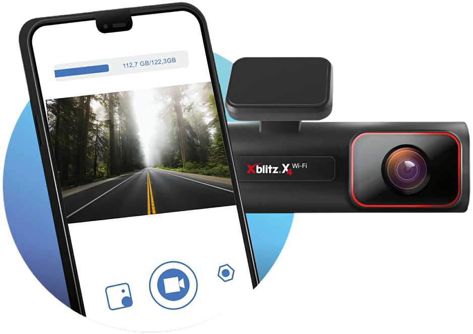 XBLITZ CAR CAMERA X4 WI-FI