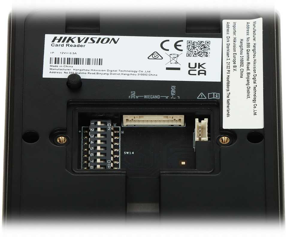 BEKONTAKTIS SKAITYTUVAS DS-K1109DKB Hikvision