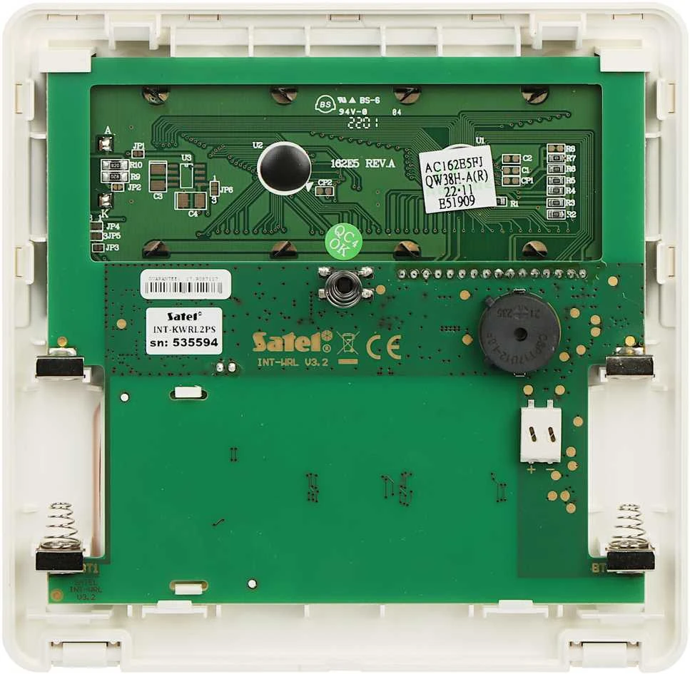 BELAIDĖ KLAVAITŪRA RFID INT-KWRL2-W ABAX/ABAX2 SATEL