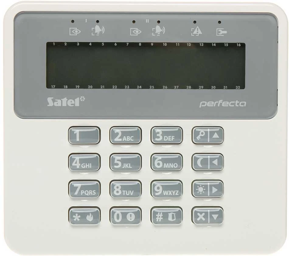 BELAIDĖ KLAVIATŪRA PRF-LCD-WRL SATEL