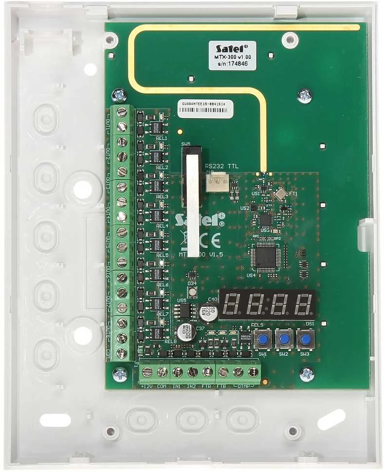 SAL BELAIDĖS SISTEMOS KONTROLERIS MTX-300 SATEL