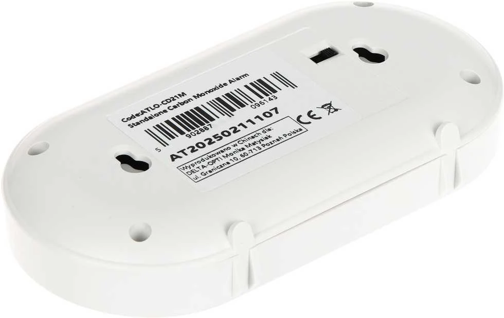 BELAIDIS ANGLIES MONOKSIDO detektorius ATLO-CD21MW-TUYA Wi-Fi, Tuya Smart ATLO