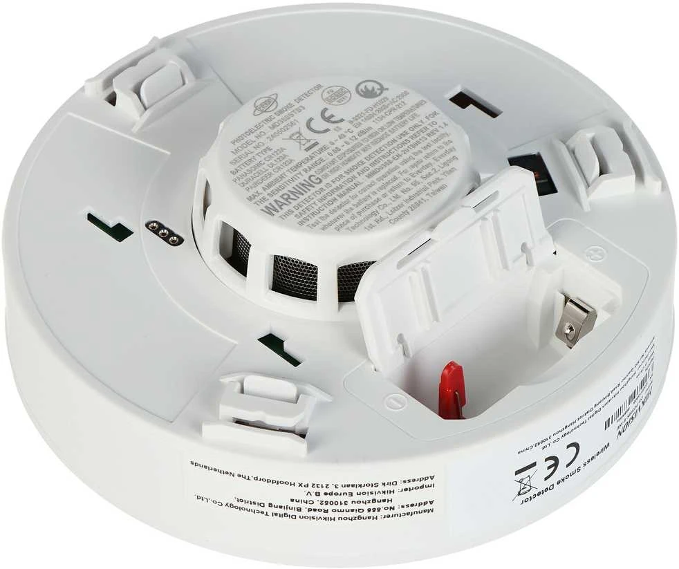 Belaidis dūmų detektorius Hikvision DS-PDSMK-E-WE AX PRO