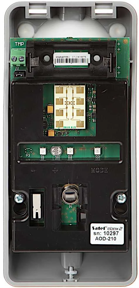 BELAIDIS DVIGUBOS MIKROBANGŲ + PIR TECHNOLOGIJOS DEEKTORIUS AOD-210-GY ABAX/ABAX2 SATEL