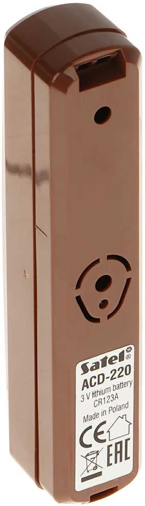 BELAIDIS UŽDANGŲ JUTIKLIS PIR ACD-220-BR ABAX2 SATEL