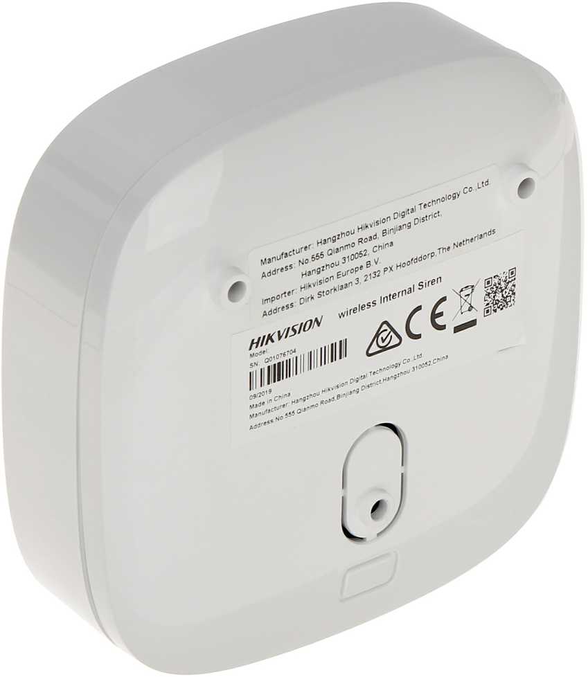 BELAIDĖ VIDAUS SIRENA AX PRO DS-PS1-I-WE/Raudonas Hikvision