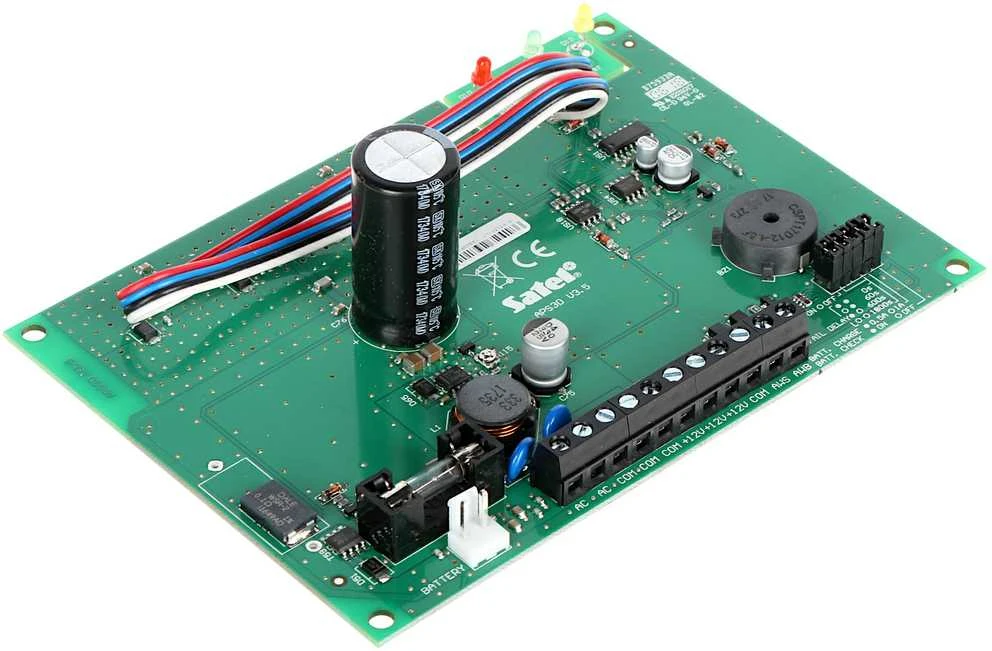 Satel APS-30 maitinimo plokštė su kondensatoriumi