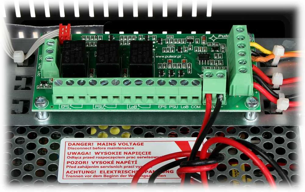BUFERINIS IMPULSINIS MAITINIMO ADAPTERIS AWZ-637 PRIE PRIEIGOS VALDIKLIŲ DAHUA ASC PULSAR