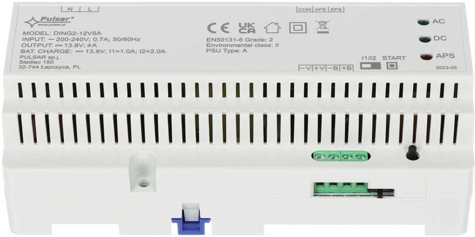 BUFERINIS IMPULSINIS MAITINIMO ADAPTERIS DING2-12V5A PULSAR