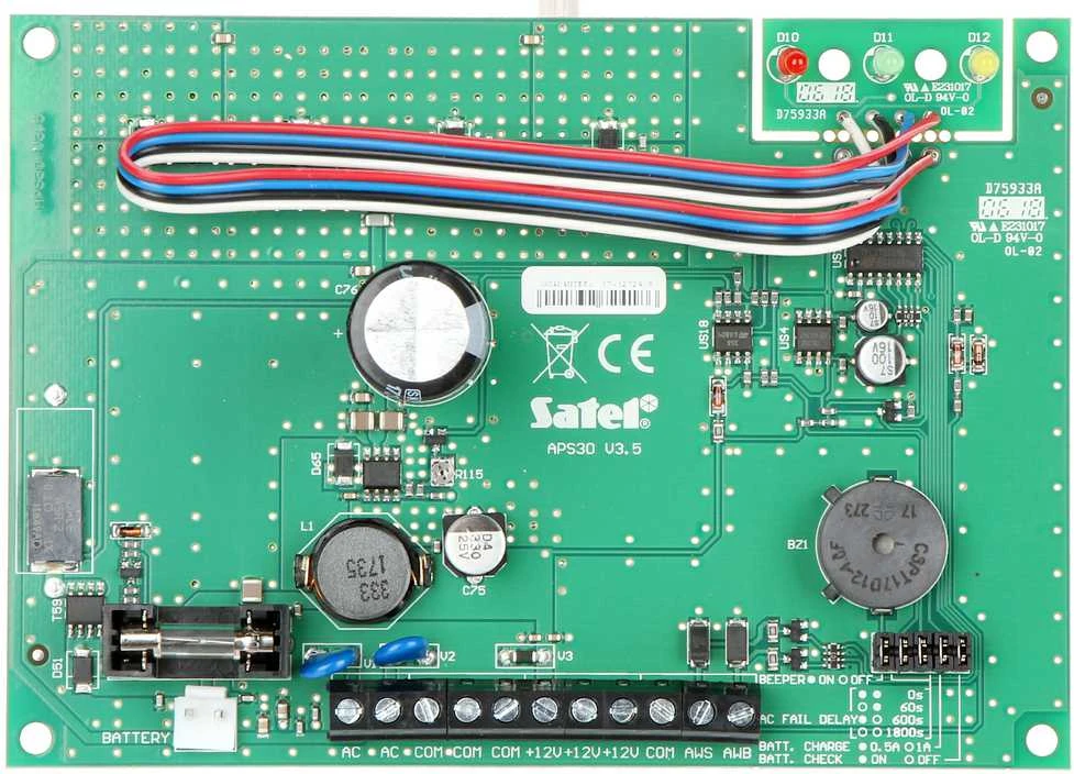 BUFERINIS IMPULSINIS MAITINIMO ADAPTERIS APS-30 SATEL