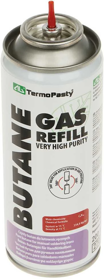 Ag Termopasty Suskystintos dujos lituokliams Butanas 200ml