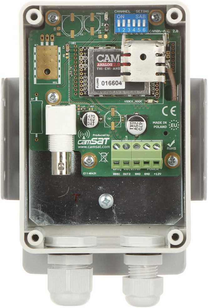 Camsat 5,8 GHz belaidžio perdavimo rinkinys CAM-ANALOG-2.0 TXRX SET