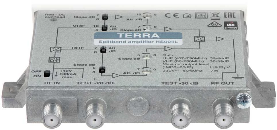 TST HS-004L Kelių diapazonų STIPRINTUVAS