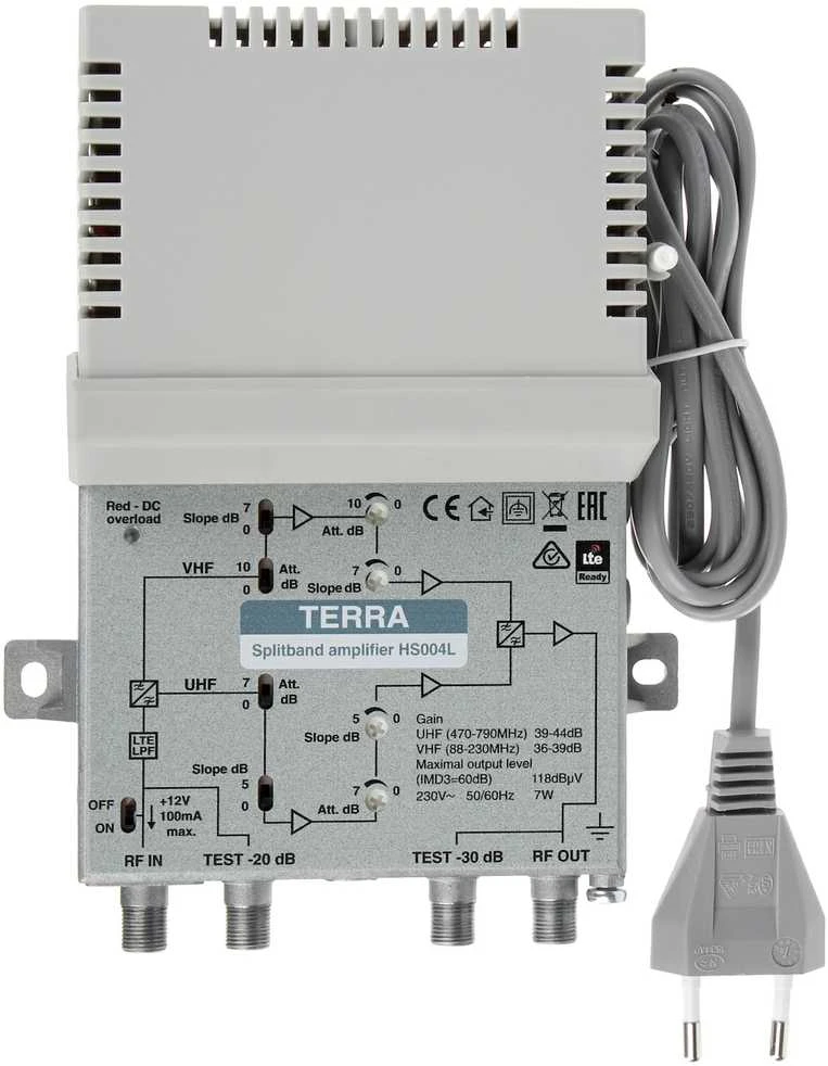 TST HS-004L Kelių diapazonų STIPRINTUVAS