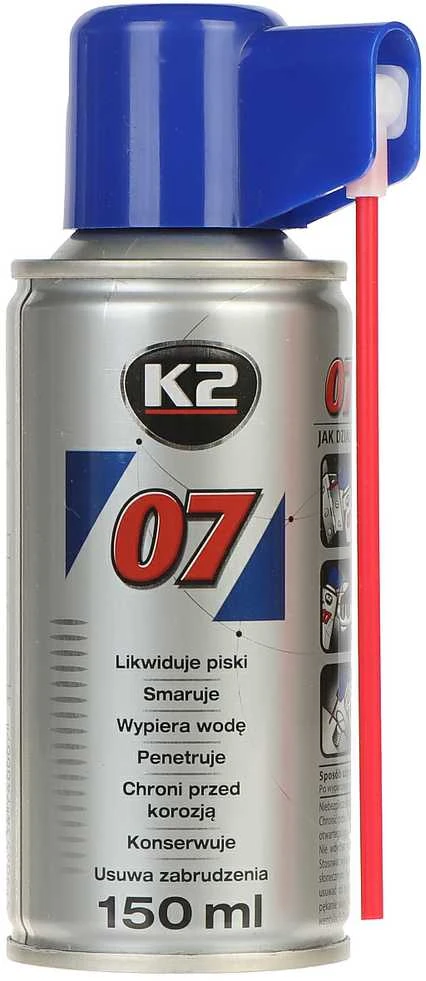 K2 07 universalus tepalas su purškimo vamzdeliu