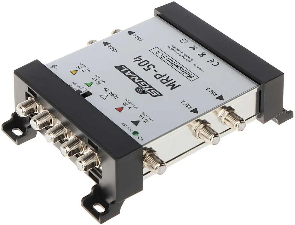 Signal MULTISWITCH MRP-504 5 ĮVESTYS/4 SIGNALO IŠĖJIMAI