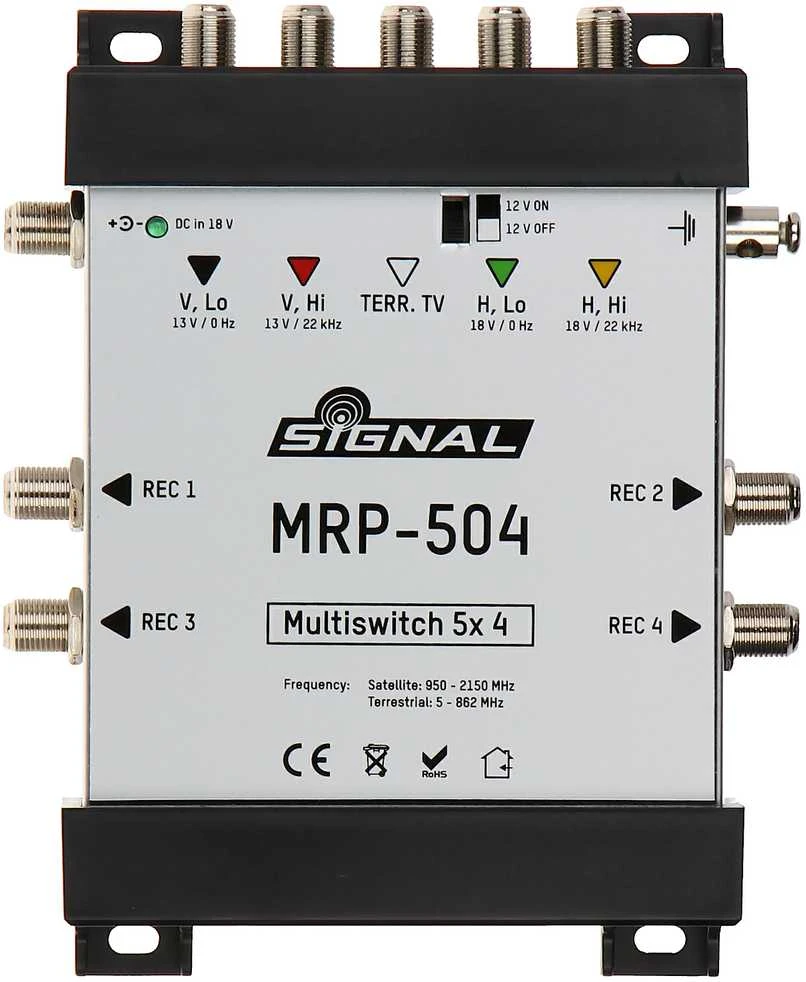 Signal MULTISWITCH MRP-504 5 ĮVESTYS/4 SIGNALO IŠĖJIMAI
