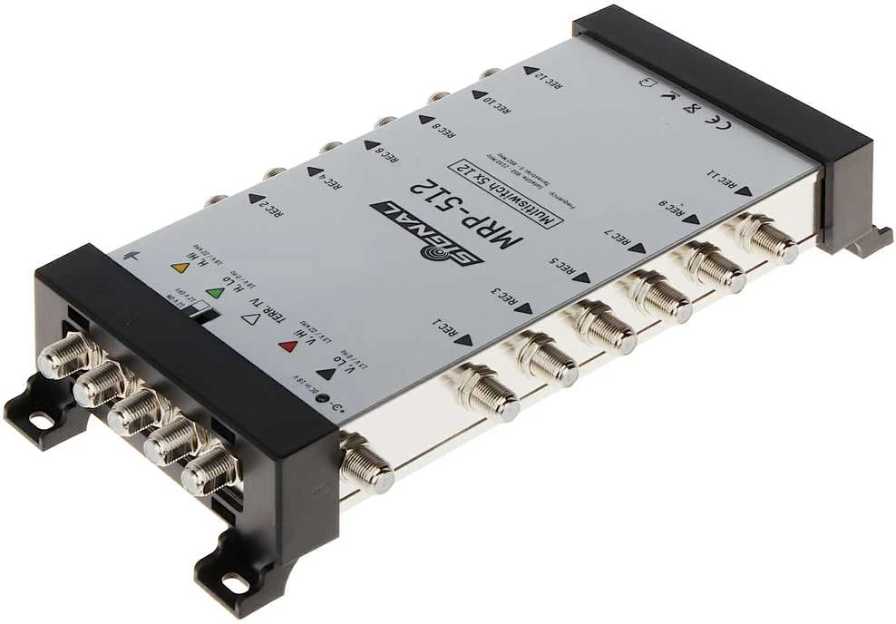 Daugiafunkcis jungiklis MRP-512 5 įėjimai / 12 išėjimų Signal